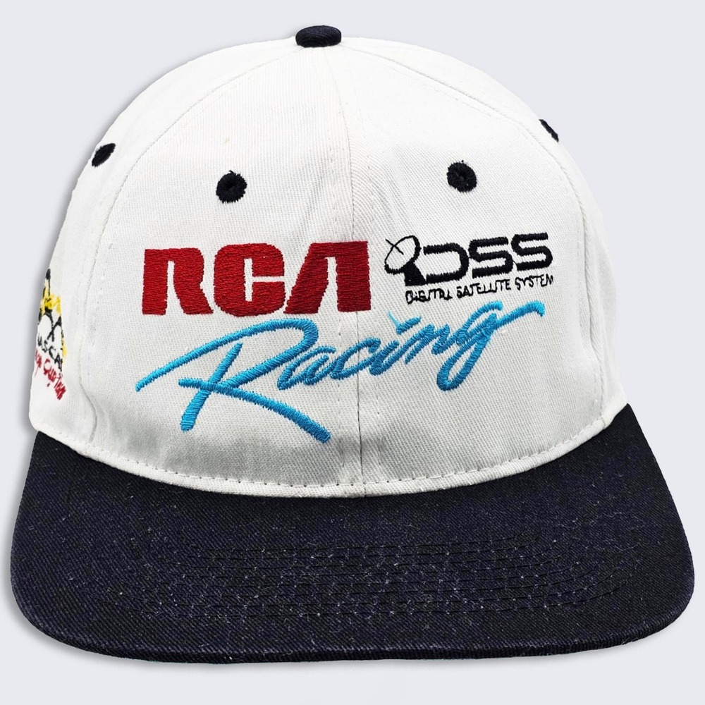 NASCAR Vintage 90s RCA Victor Racing Snapback Hat